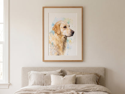 Retrato en salón