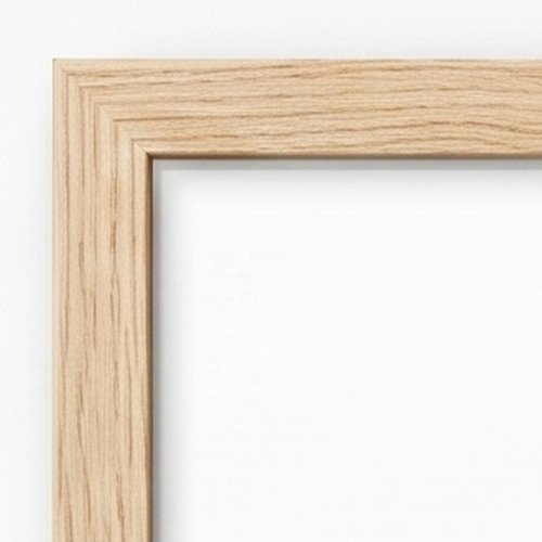 Framed (natural wood)